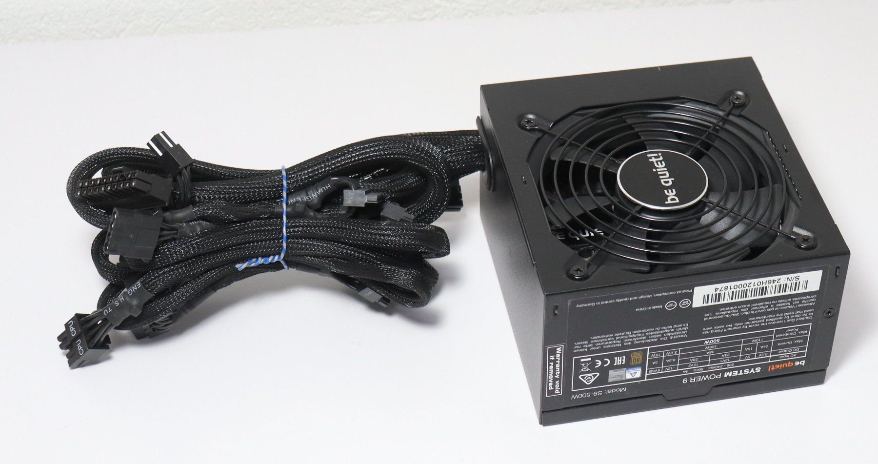 beQuiet! Custodie: BeQuiet System Power 9 500W ATX PC Netzteil 80Plus Bronze – Usato da Frick venduto da Techcat_GmbH