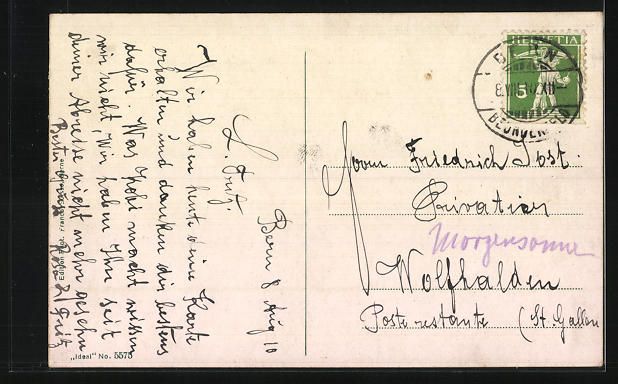 Cartoline postali: AK Bern, Strasse am Casino, Strassenbahn – Usato da Berlin venduto da bartko-reher 1