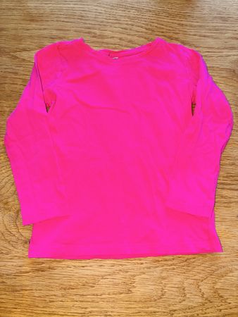 Kinder Langarmshirt Gr. 116 Pink Top Zustand!