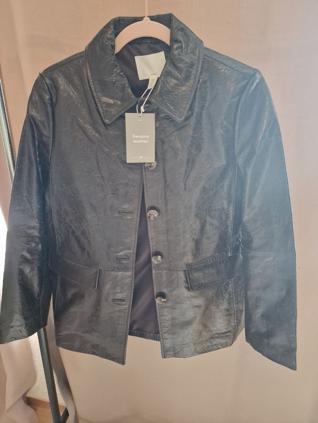 H&M Giacche: H&M Premium Lederjacke braun NP 499.- – Nuovo e nell'imballaggio originale da Balgach venduto da kimo1 3