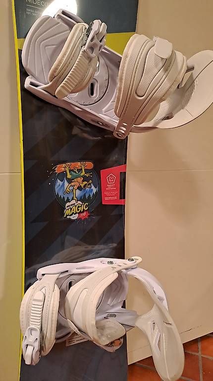 Nidecker Board: Neues Nidecker Snowboard 110cm inkl. Bindung – Nuovo e nell'imballaggio originale da Oberrieden venduto da Raja011 3