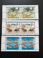 1993 portobezahlter  3 x 2Stk. 4er Blöcke, Erstag  (A805)