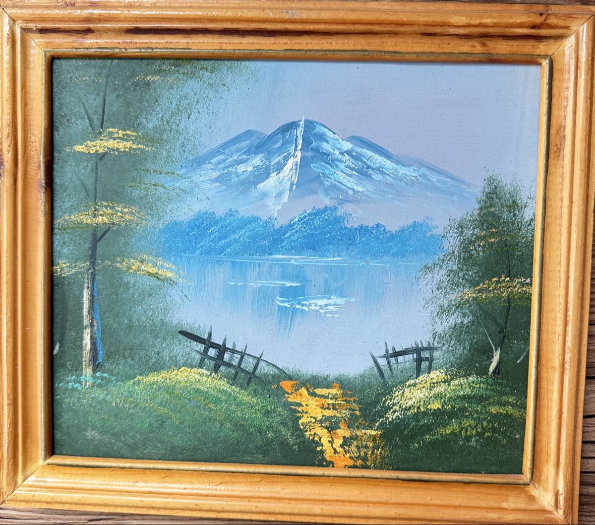 Dipinti: Vintage Landschaftsbild mit Rahmen – Usato da Neuhausen venduto da VintageLove