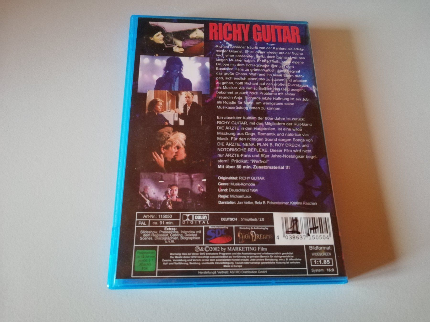 Alle DVDs: DIE ÄRZTE - RICHY GUITAR – Gebraucht aus Bern von Vinylsound.ch 1