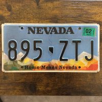 🇺🇸 U.S. Autoschild - Nevada 895-ZTJ - ORIGINAL