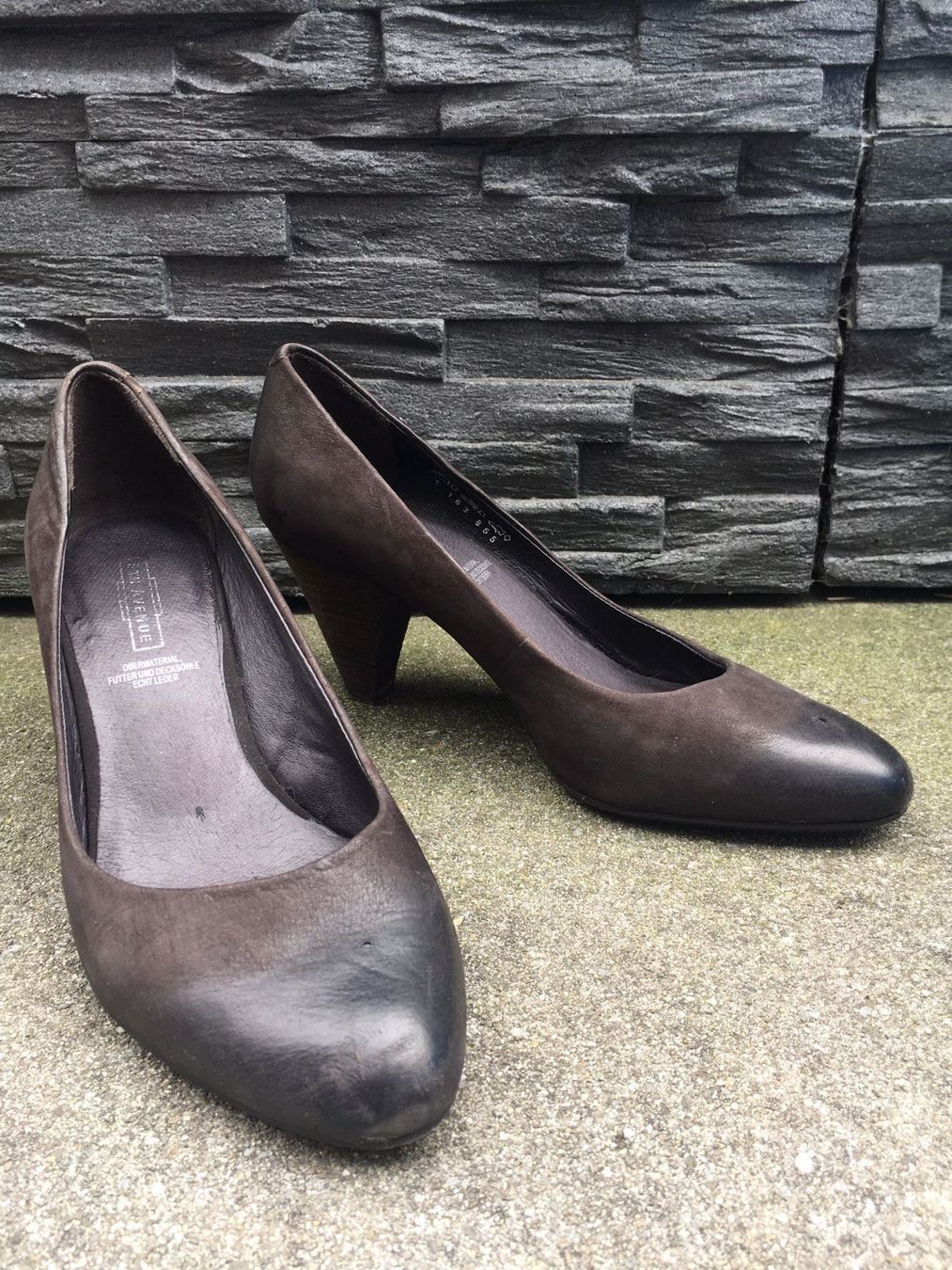 Damenschuhe: Leder Absatzschuhe – Gebraucht aus Luzern von 2ndchances