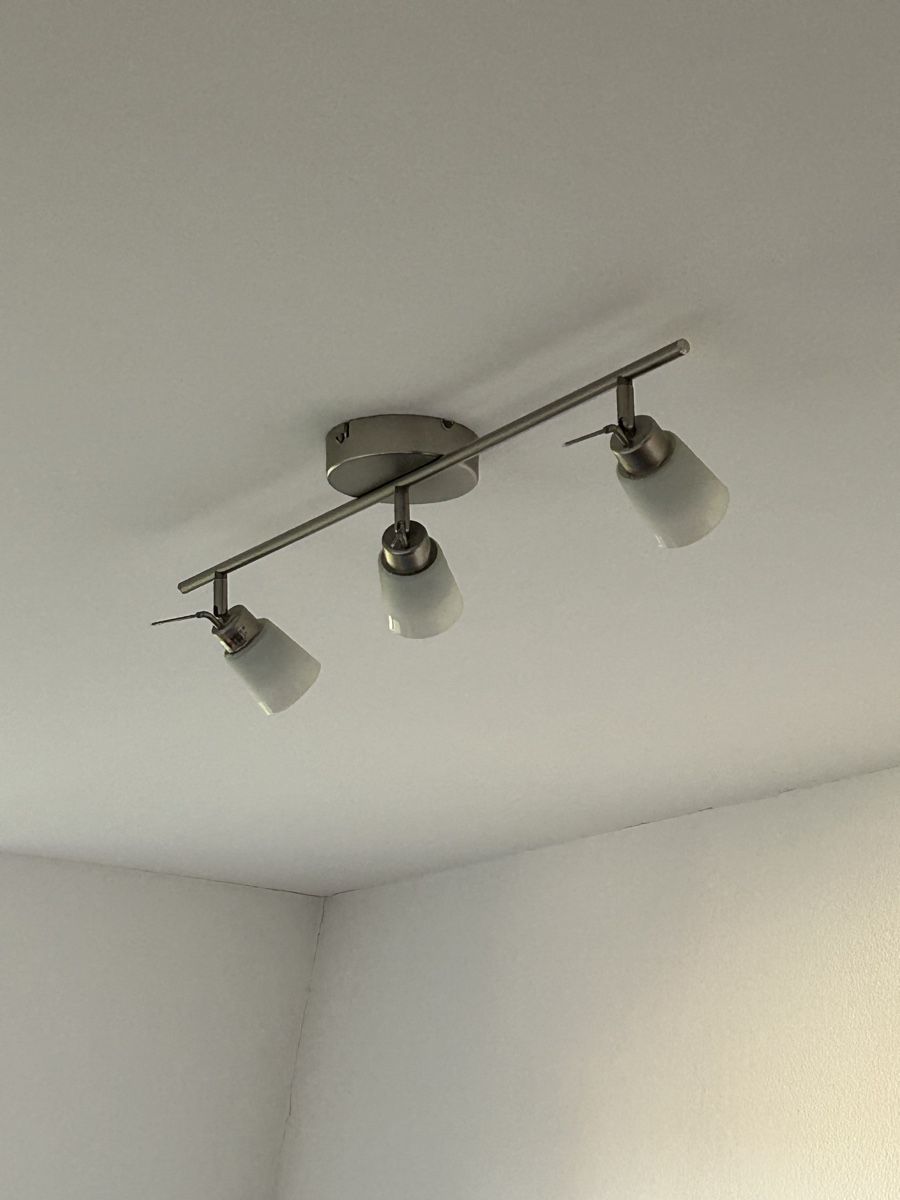 Lampadari & plafoniere: Deckenleuchte 3 Spots Metall gebürstet – Usato da Zürich venduto da rosyyy 1