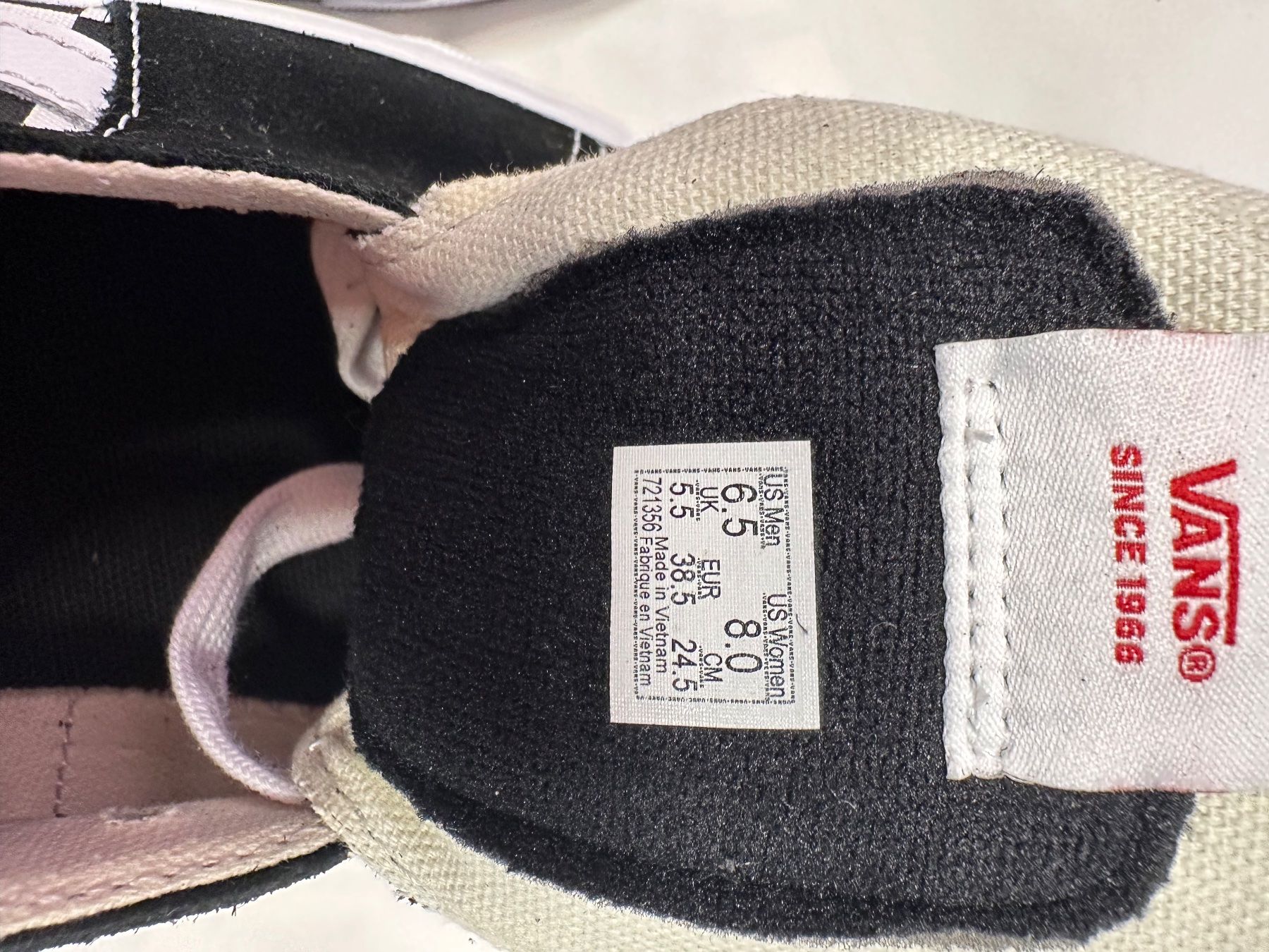 Vans Scarpe da uomo: Vans Sk8-Low "Black Checkerboard" – Nuovo e nell'imballaggio originale da Onex venduto da eri_jx6q 1