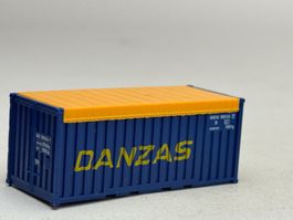 EB- 20 Ft. Container Open Top Danzas blau