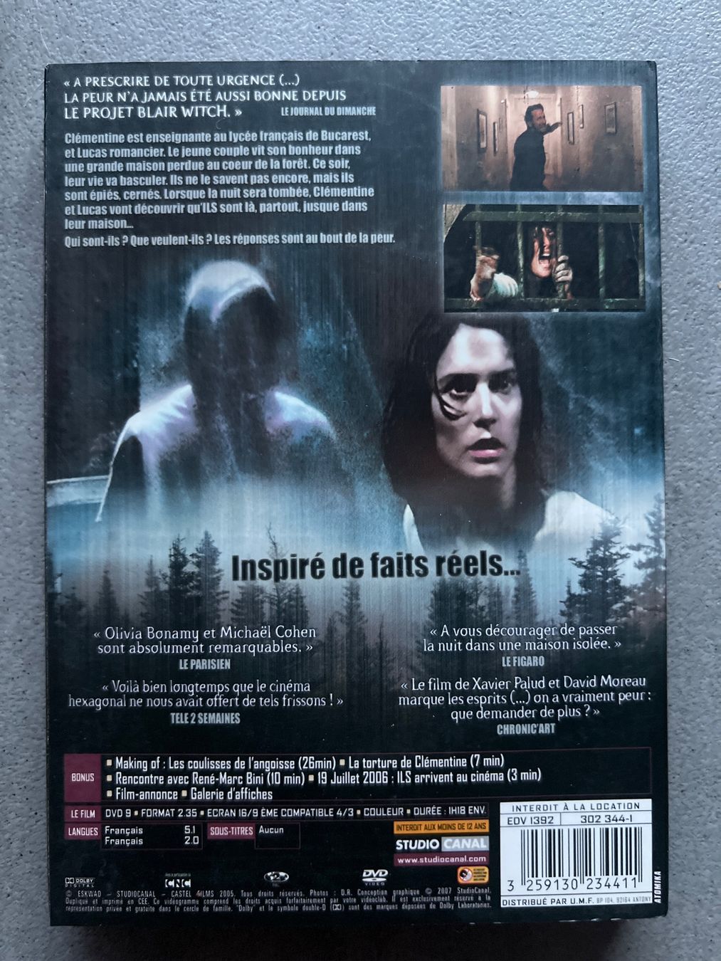 Alle DVDs: Ils, David Moreau et Xavier Palud – Gebraucht aus Bouveret von Feelgoodtrading 1