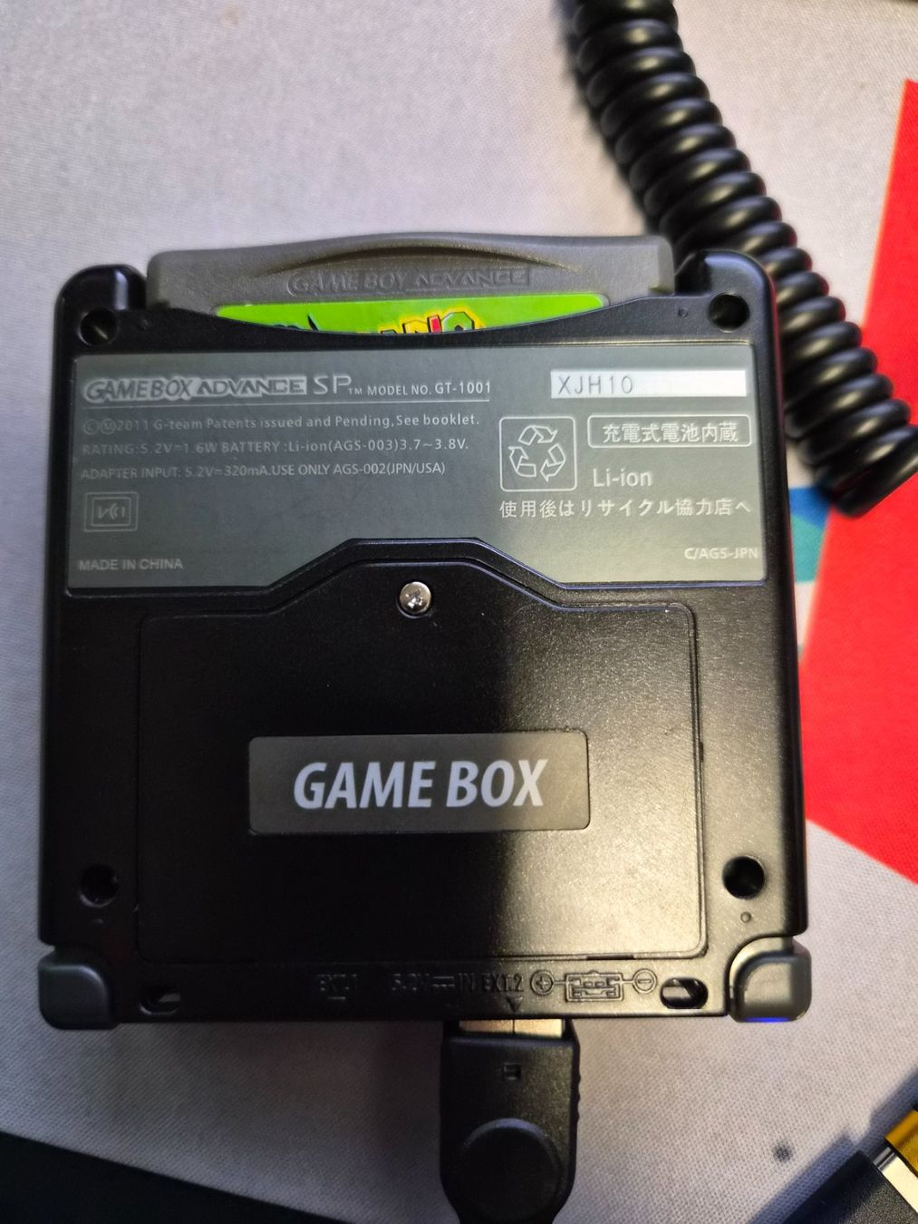 Konsolen: Game Box Advance SP black used – Gebraucht aus Zürich von Joselito0 1