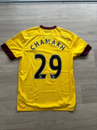 2010-13 Arsenal Away Shirt Chamakh #29 - (M)