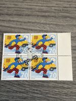 Stamps Helvetia 70 Rappen Bird Roller Skater 11.03.1997 Rare