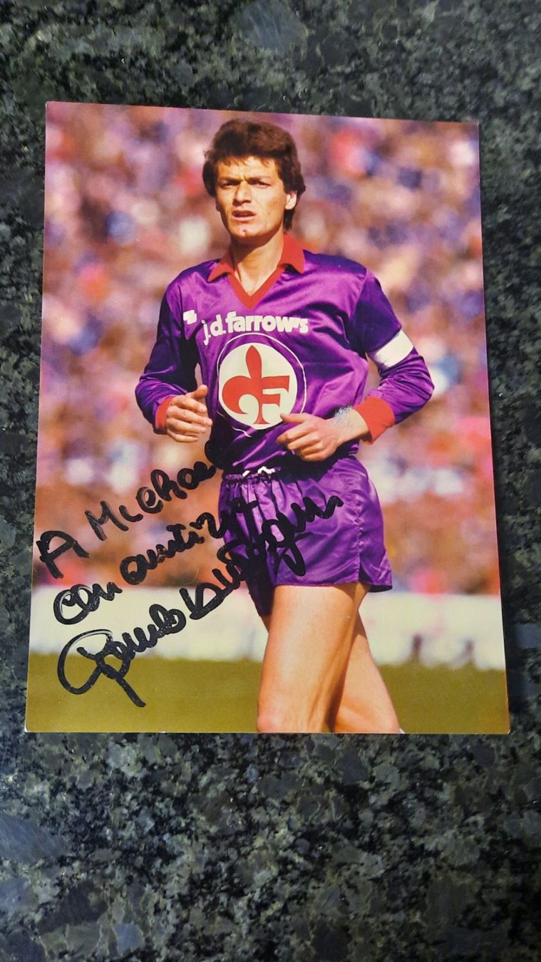Autographes: Autogramm Giancarlo Antognoni – D'occasion à Schmerikon par Olympia04