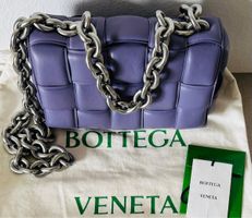 Bottega Veneta Padded Cassette Bag Lavender Leather Used