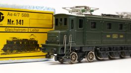 e34 HAG 141 SBB Ae 4/7 10901 grün