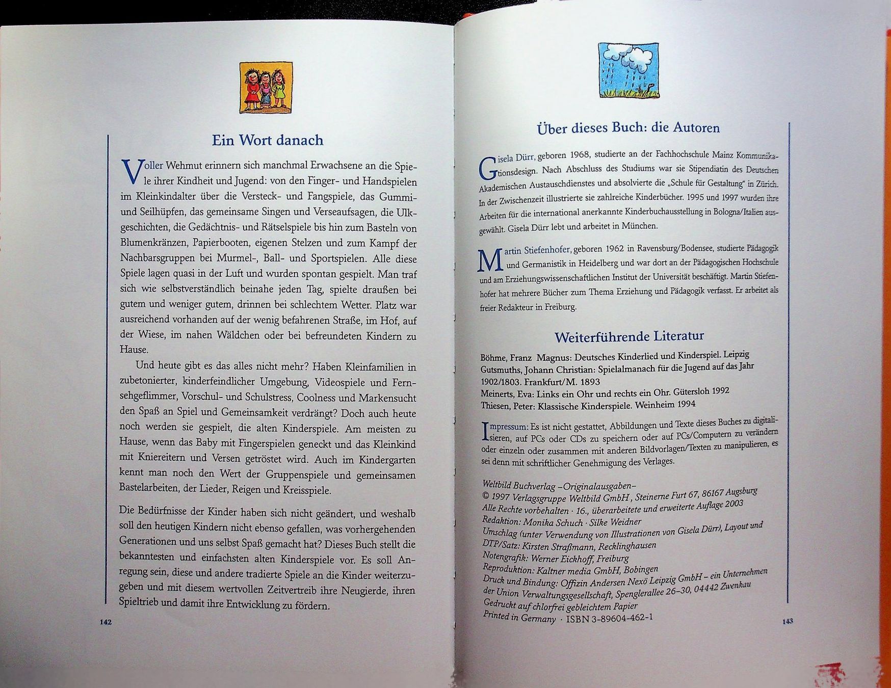 Bücher: G.Dürr  M. Stiefenhofer Schöne alte Kinderspiele – Gebraucht aus Reitnau von Zaomir 9