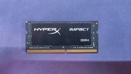 Mémoire RAM HyperX Impact DDR4 16GB HX424S14IBK2/32
