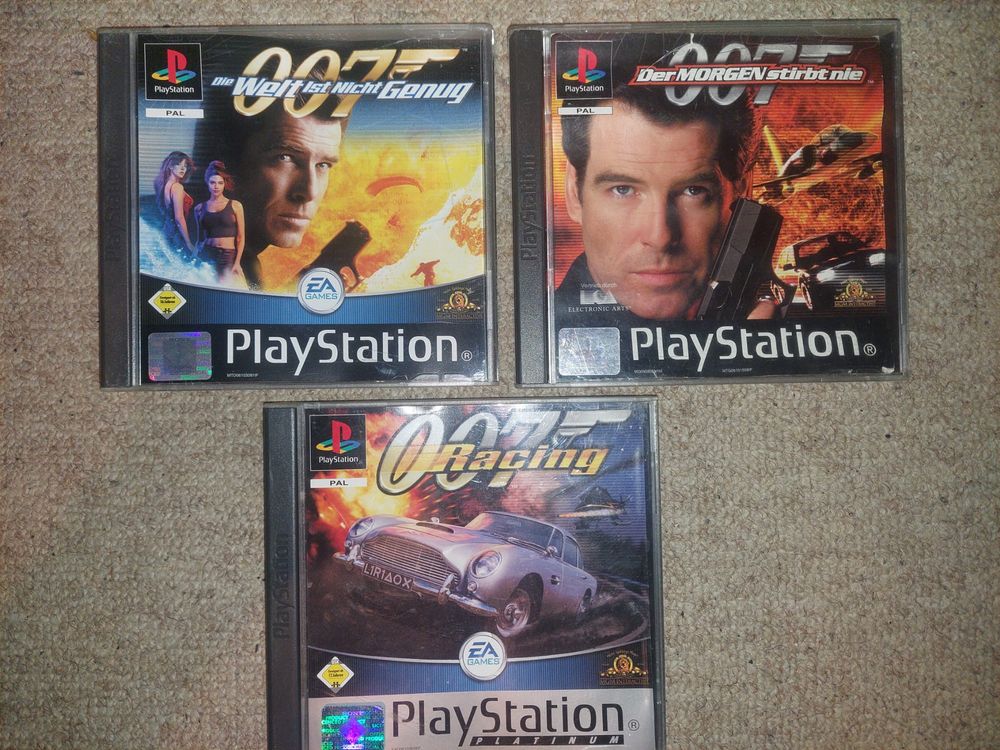 Sony Ps1 Playstation Games James Bond | Kaufen auf Ricardo