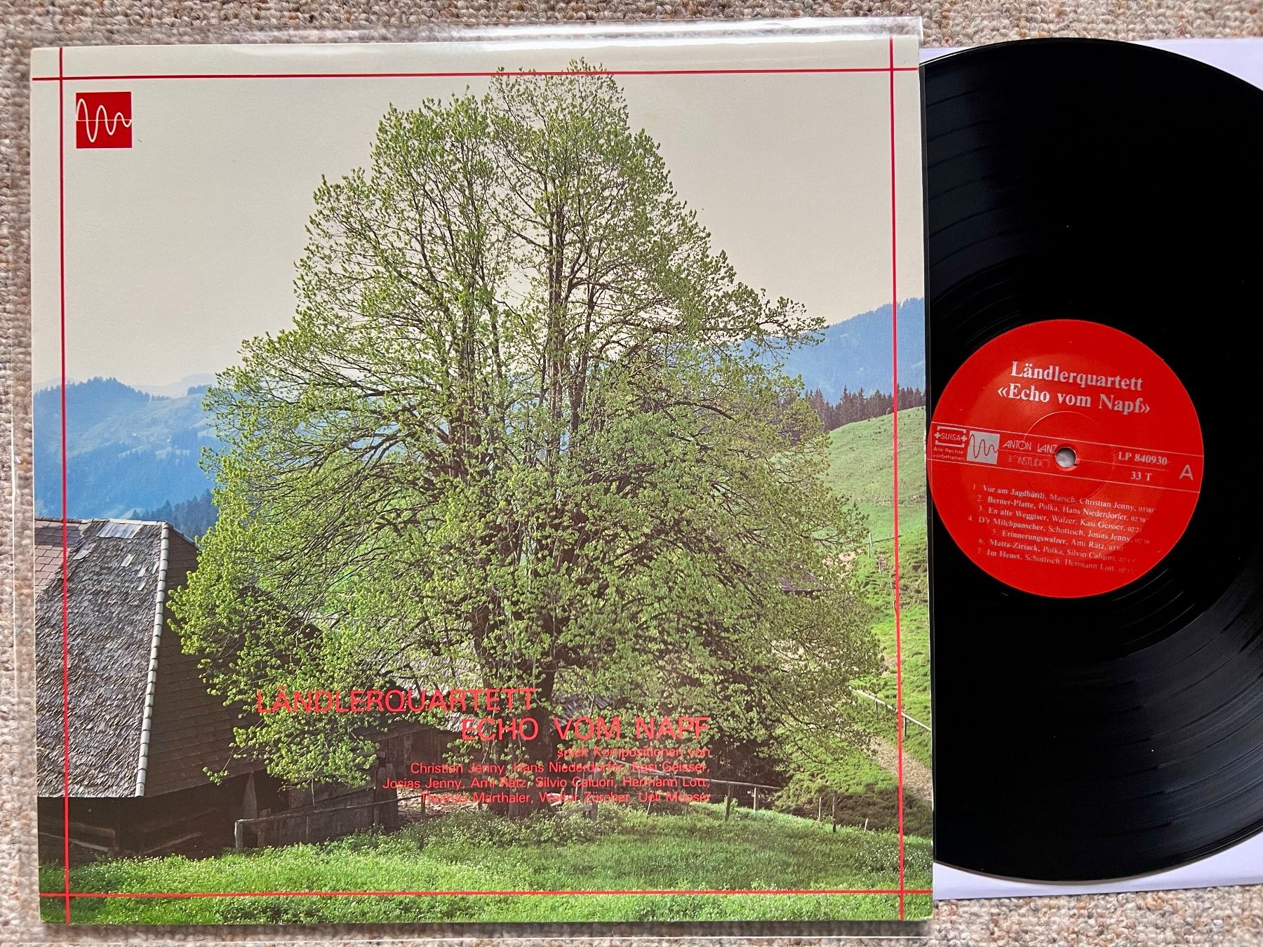 Dischi in vinile: Ländlerquartett Echo Vom Napf LP GEWASCHEN – Usato da Unterseen venduto da vinylmore