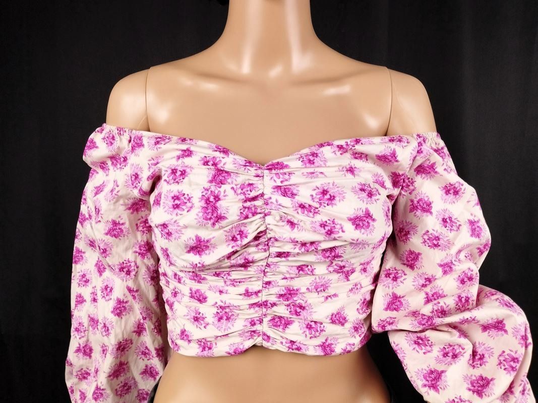 Zara Blusen: ZARA Cropped Bluse Gr. XS – Gebraucht aus Schübelbach von Restwert_Schubelbach 6