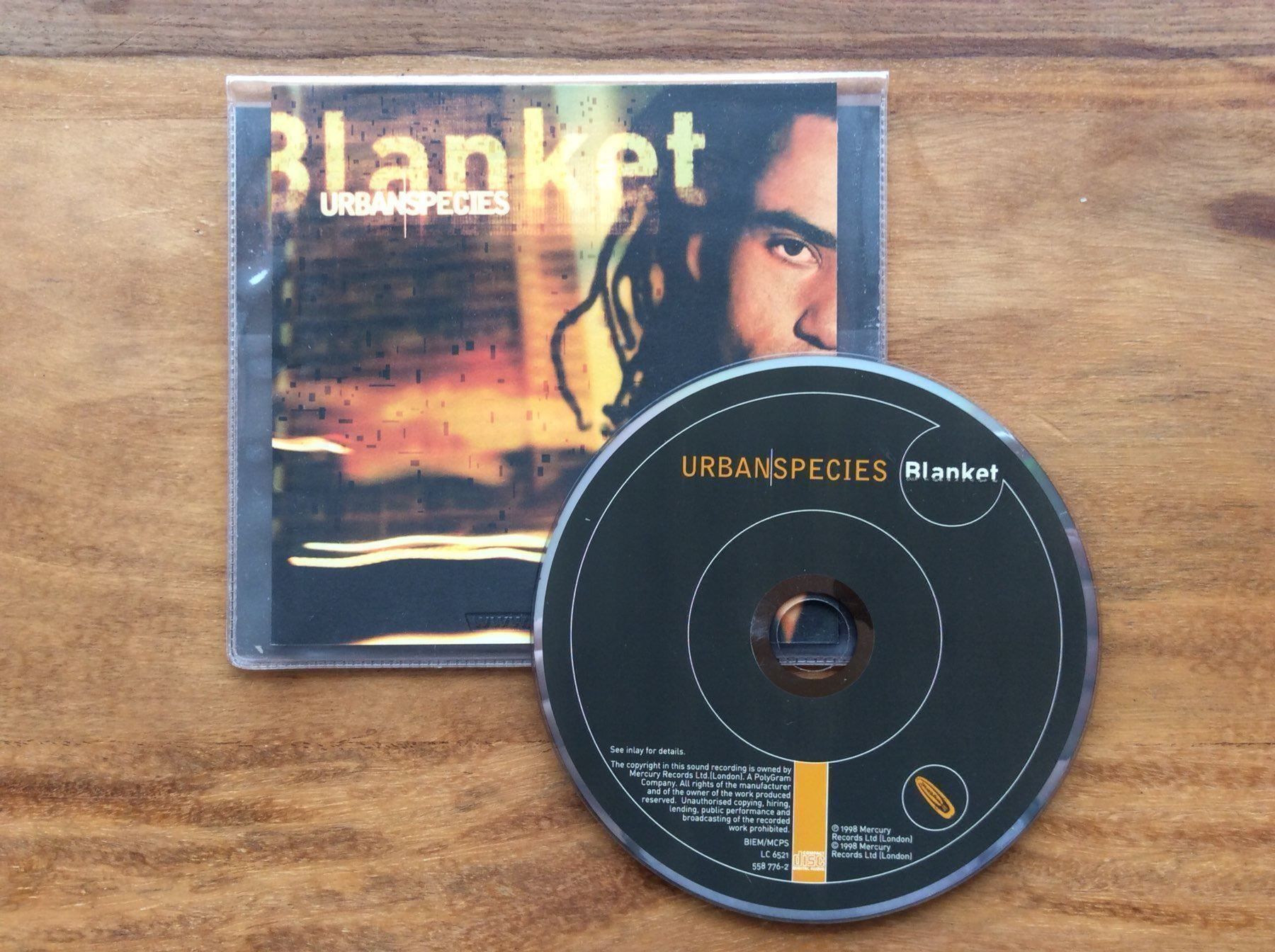 CD: CD Urbanspecies - Blanket – Usato da Horgen venduto da flyingpenguin2000 2