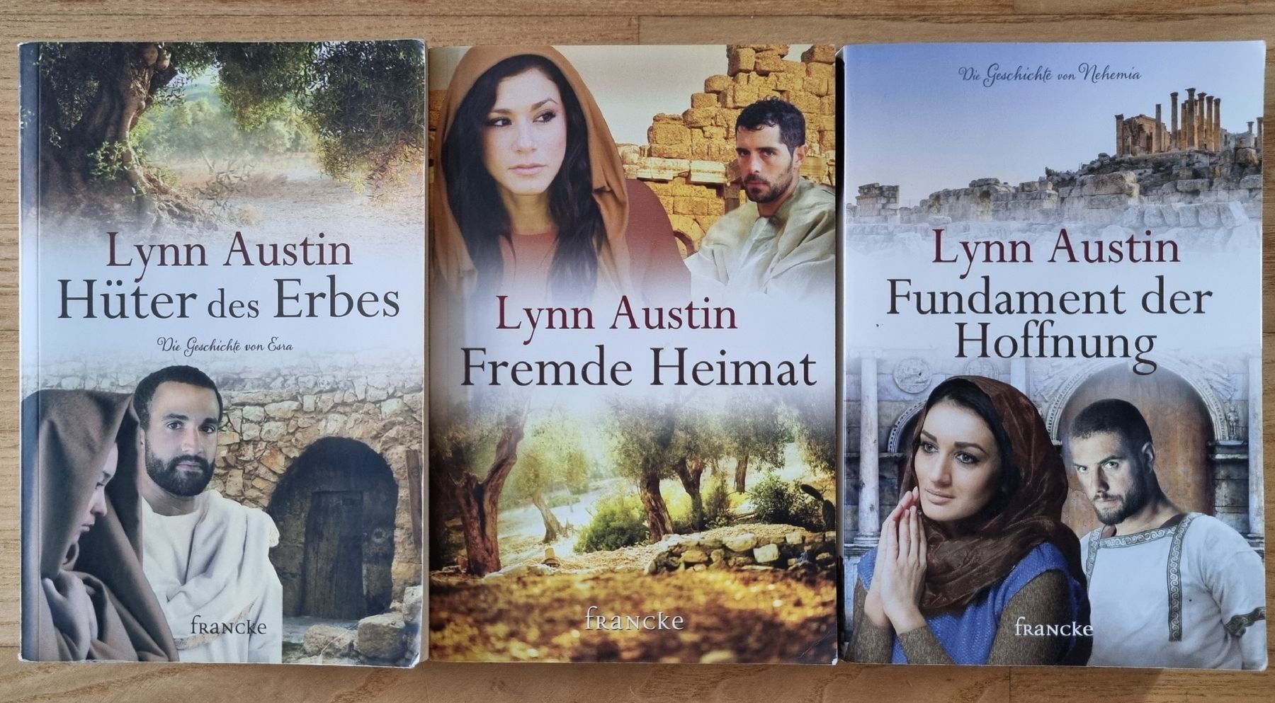 Livres: 3 biblische Romane – D'occasion à Gossau ZH par pubescens