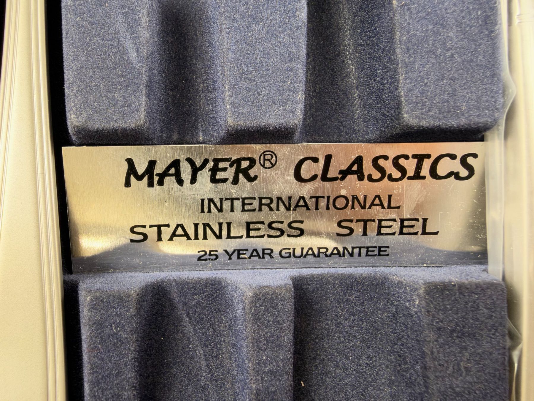 Solingen Bestecksets: Mayer Classics Solingen Besteckset 67 teilig – Gebraucht aus Basel von IRMAundFRED 2