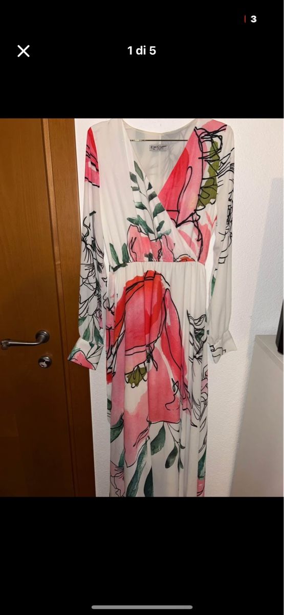 Vestiti: Vestito elegante lungo – Usato da Gravesano venduto da mer_xc6b 4