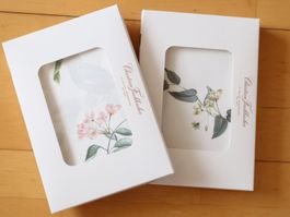 2x Kissenbezüge Christian Fischbacher, Satin Haiku Nouveau