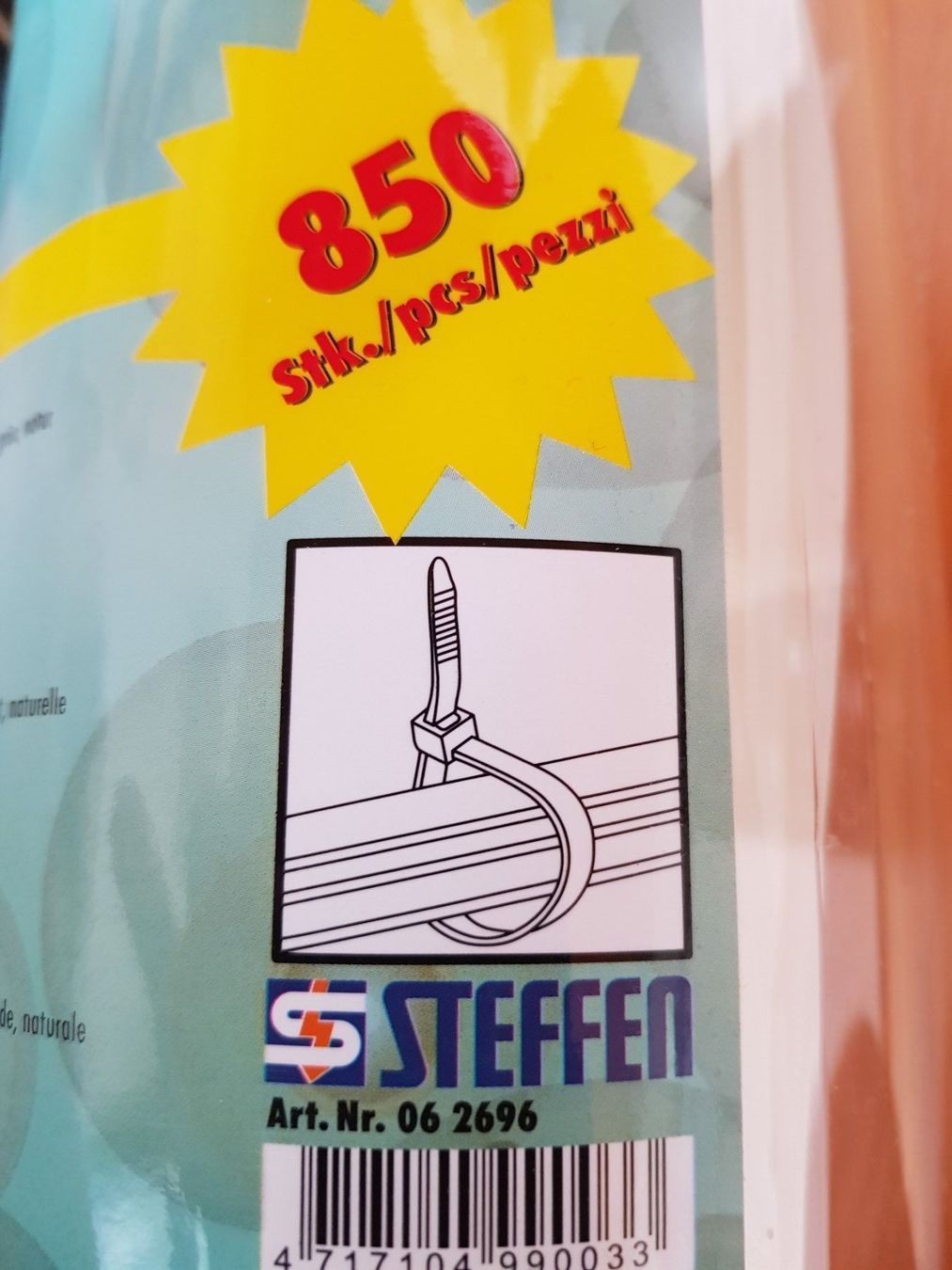 Cavi: Kabelbinder set 850stk – Nuovo e nell'imballaggio originale da Morens FR venduto da Kiscica 2