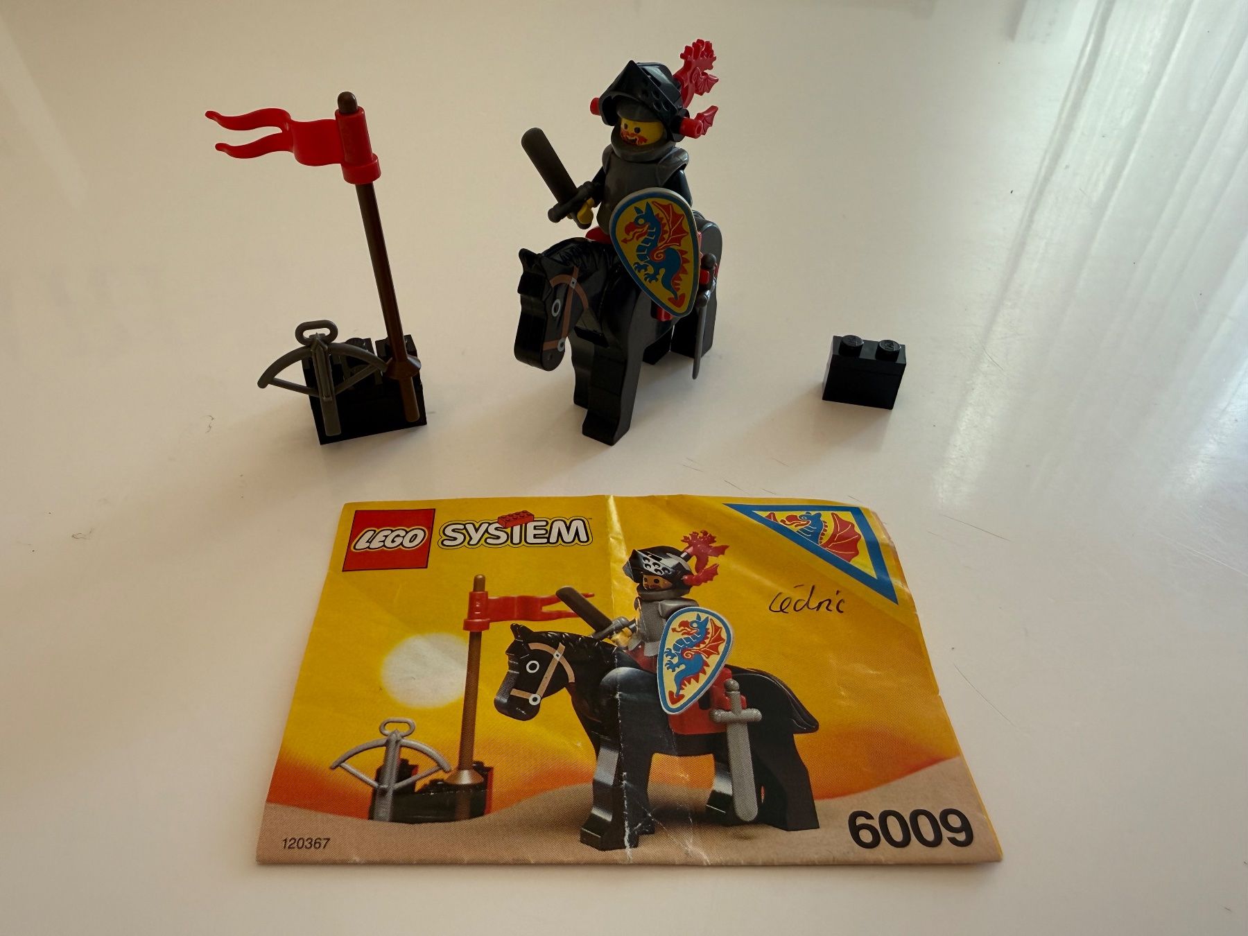 Lego Kit di costruzioni: LEGO Castle 6009 Black Knight – Usato da Burgdorf venduto da Pistar
