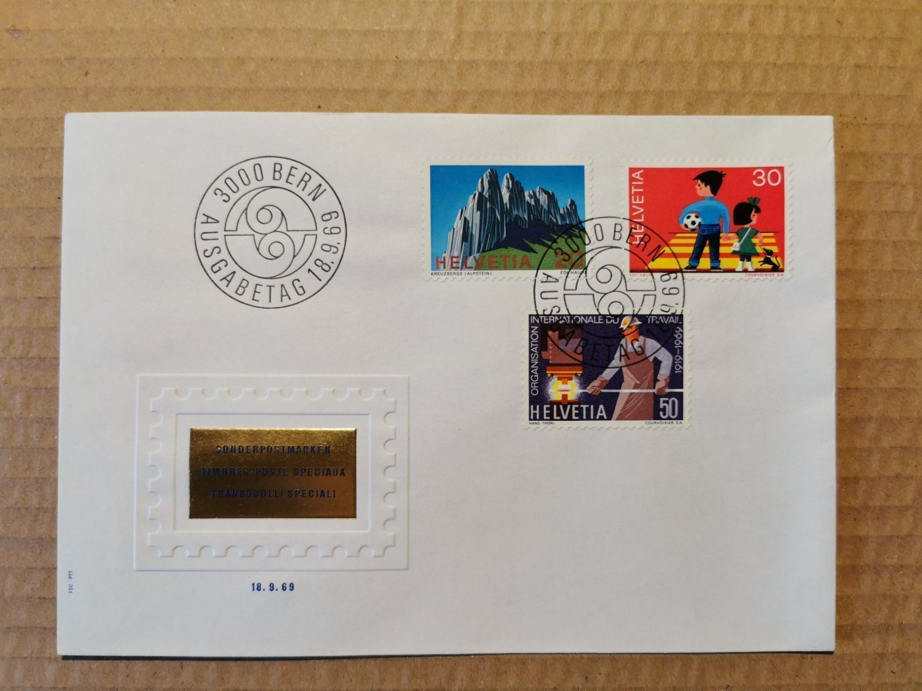 Tutti i francobolli: FDC Timbres-poste Spéciaux 18.9.69 – Usato da Pailly venduto da jme99