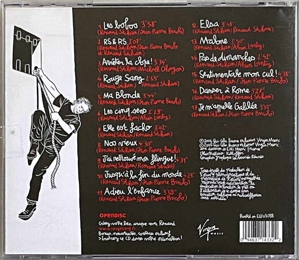 CD: Renaud - Rouge Sang – Usato da Savagnier venduto da Ne2065 1