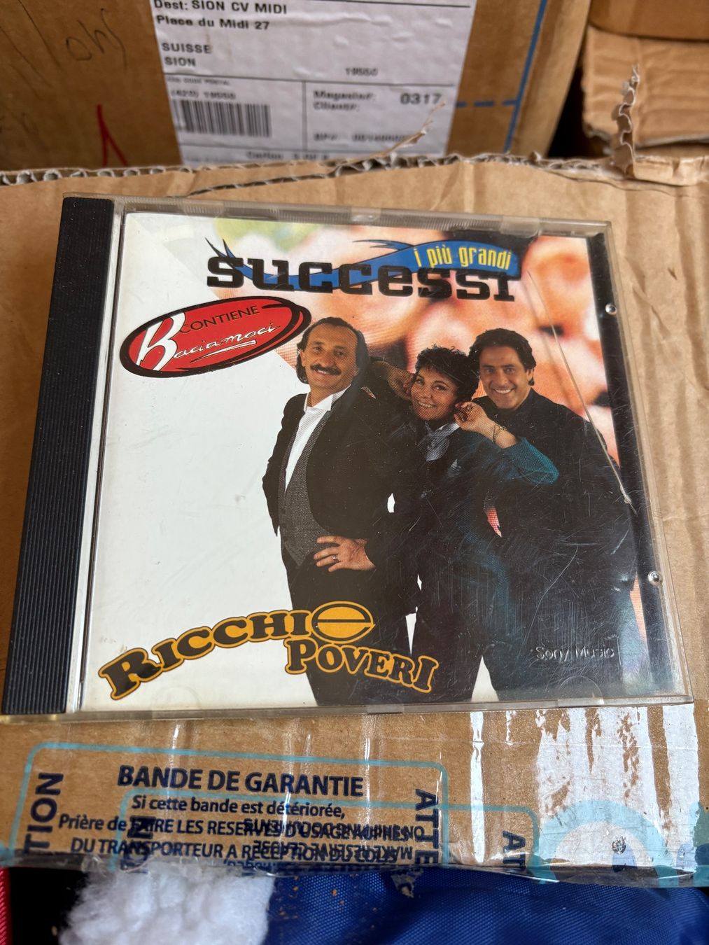 CD: Cd Ricchi Poveri – Usato da Grône venduto da natatou