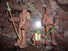 Star Wars Hasbro 2xWookie Tarfour Chewy Joda