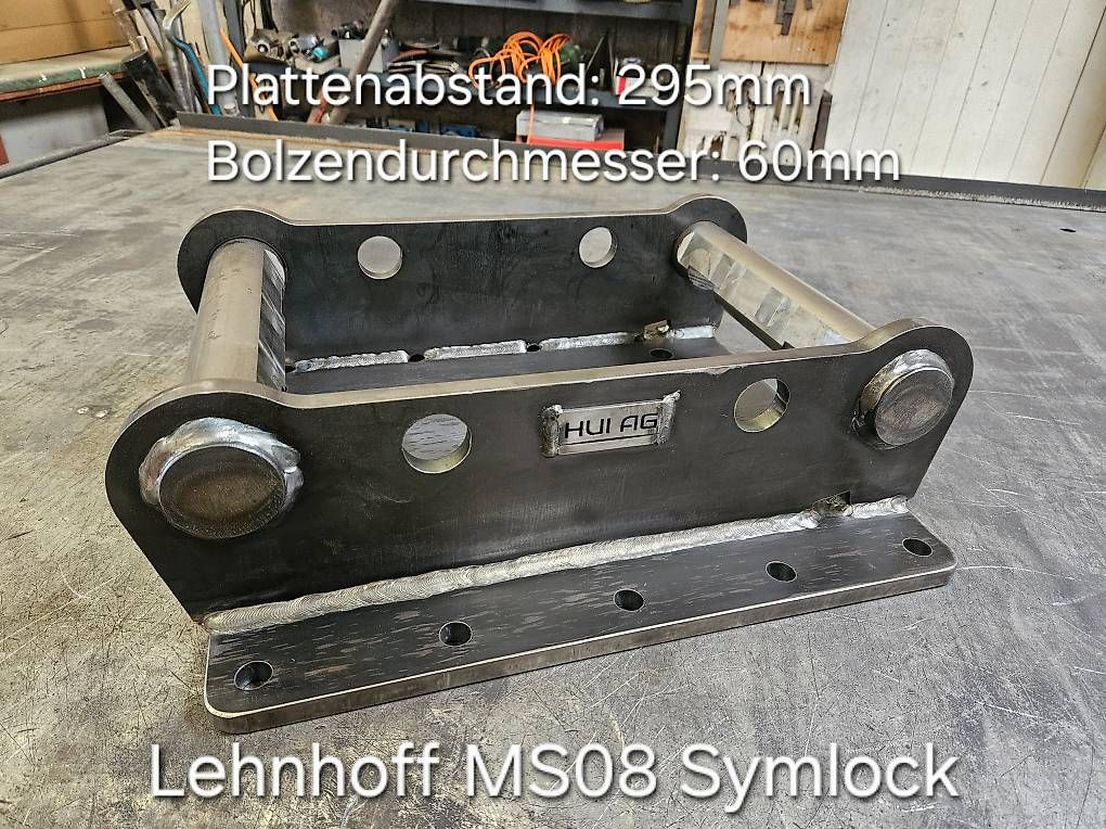 Escavatori: Anschweissrahmen / Adapterplatte Lehnhoff MS01 – Usato da Kirchberg SG venduto da huiag.ch 2