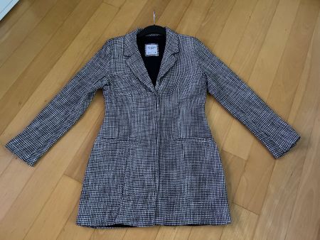 Hahnentritt Blazer / Blazerkleid Aebercrombie & Fitch Gr. M