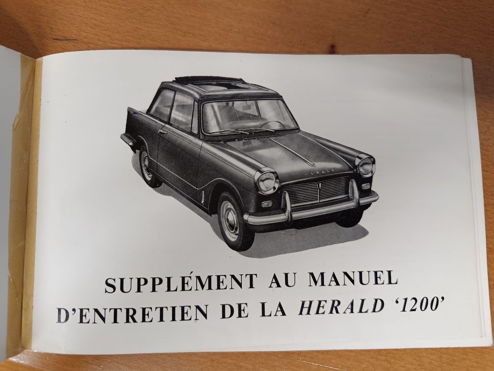 Libri: Manuels Triumph Hérald 1200 – Usato da Cossonay-Ville venduto da Aryann34 1