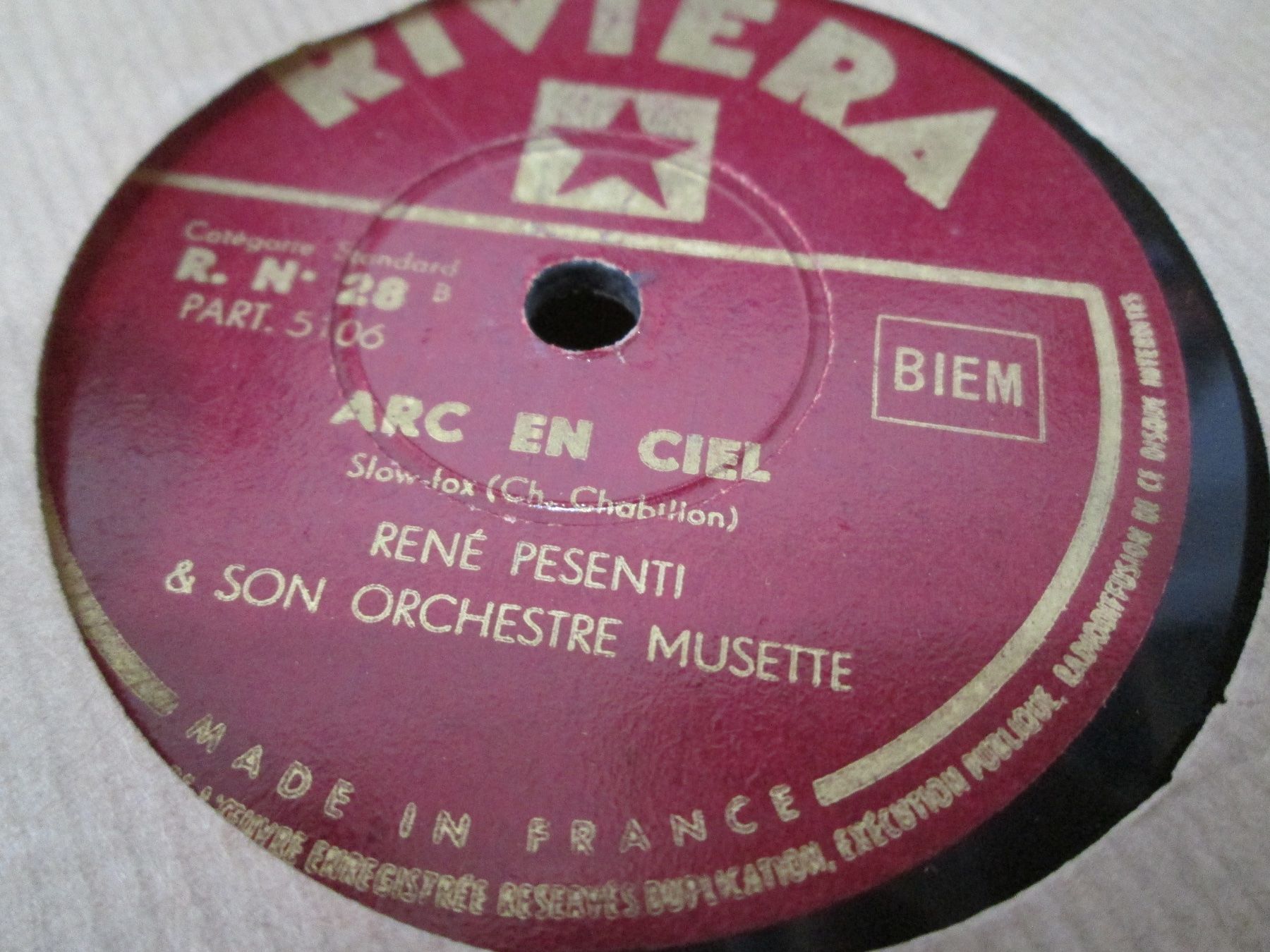 Schallplatten: DISQUES 78 TOURS – Gebraucht aus Lausanne von Leag 8