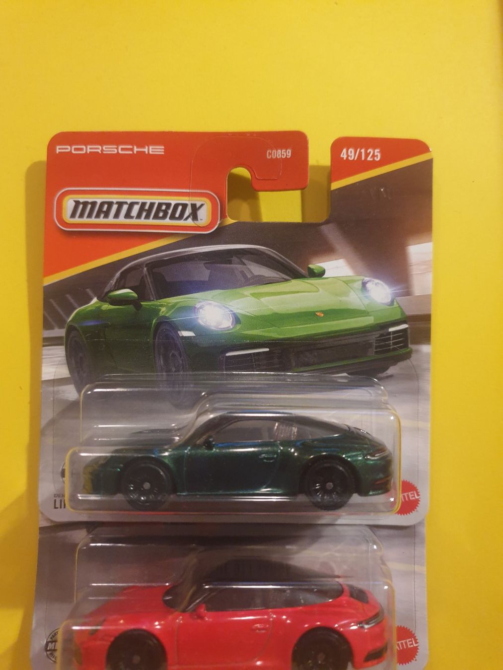 Matchbox Modellini d'auto: 2 x Matchbox PORSCHE 911 TARGA – Nuovo e nell'imballaggio originale da Oftringen venduto da Rotor 2