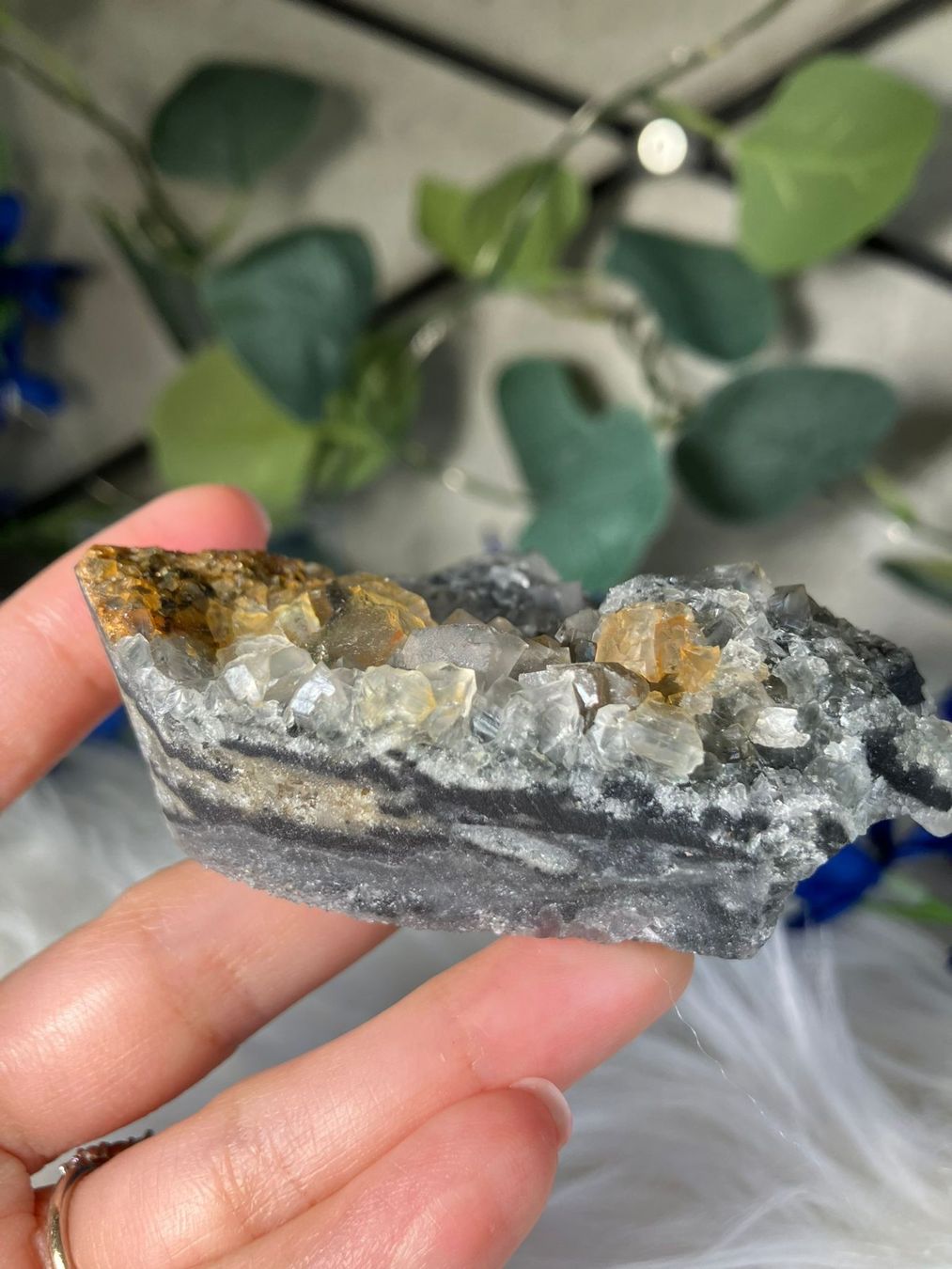 Mineralien & Heilsteine: Grauer Fluorit – Neu (gemäss Beschreibung) aus Neuheim von m.hald 3