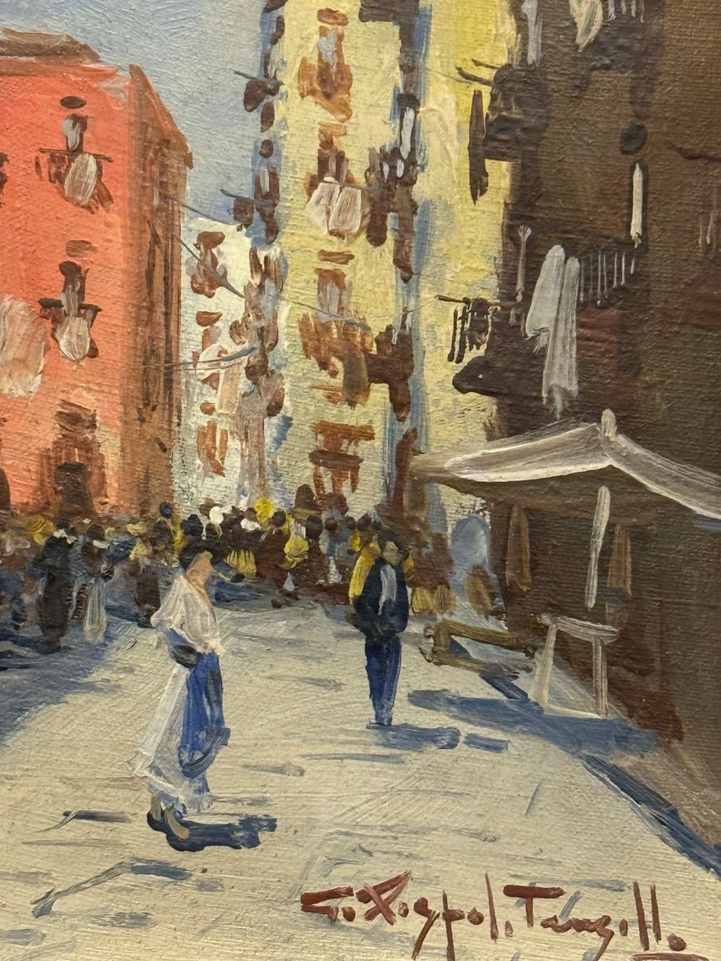 Gemälde: Giuseppe RISPOLI (1882-1960)Gemälde. (Ref-Nr.18) – Gebraucht aus Zürich von raro-quasi-2026 1