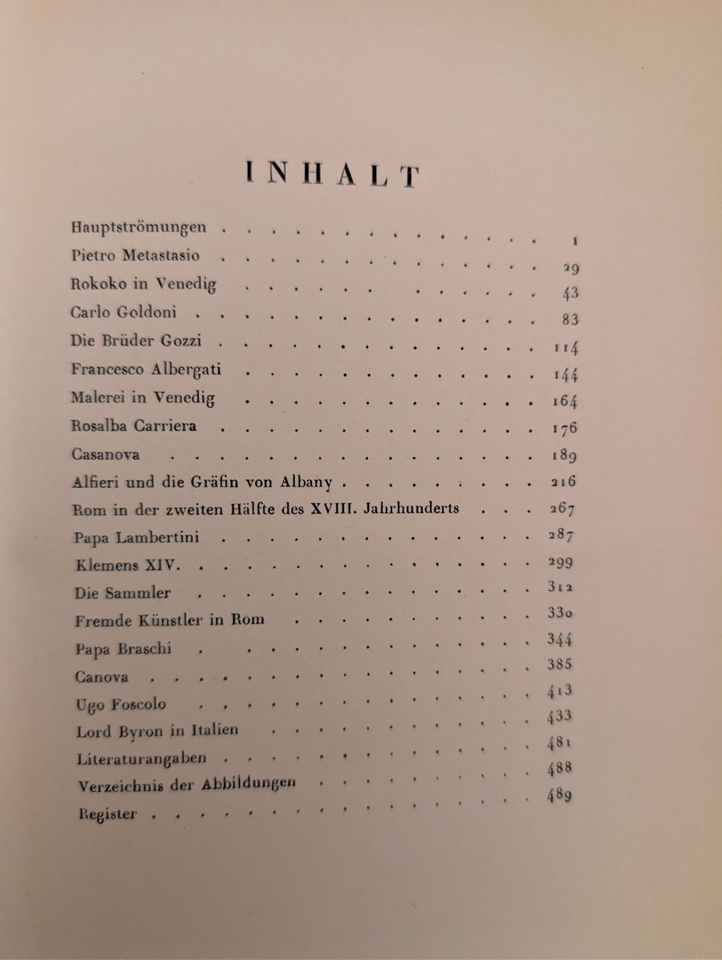 Libri: DAS ITALIEN DES ROKOKO – Usato da zürich venduto da gabab 4
