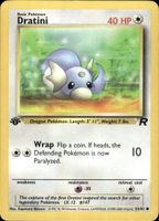 Vintage 1999 Pokémon Karte Rocket 1st Edition EN Lot of 1