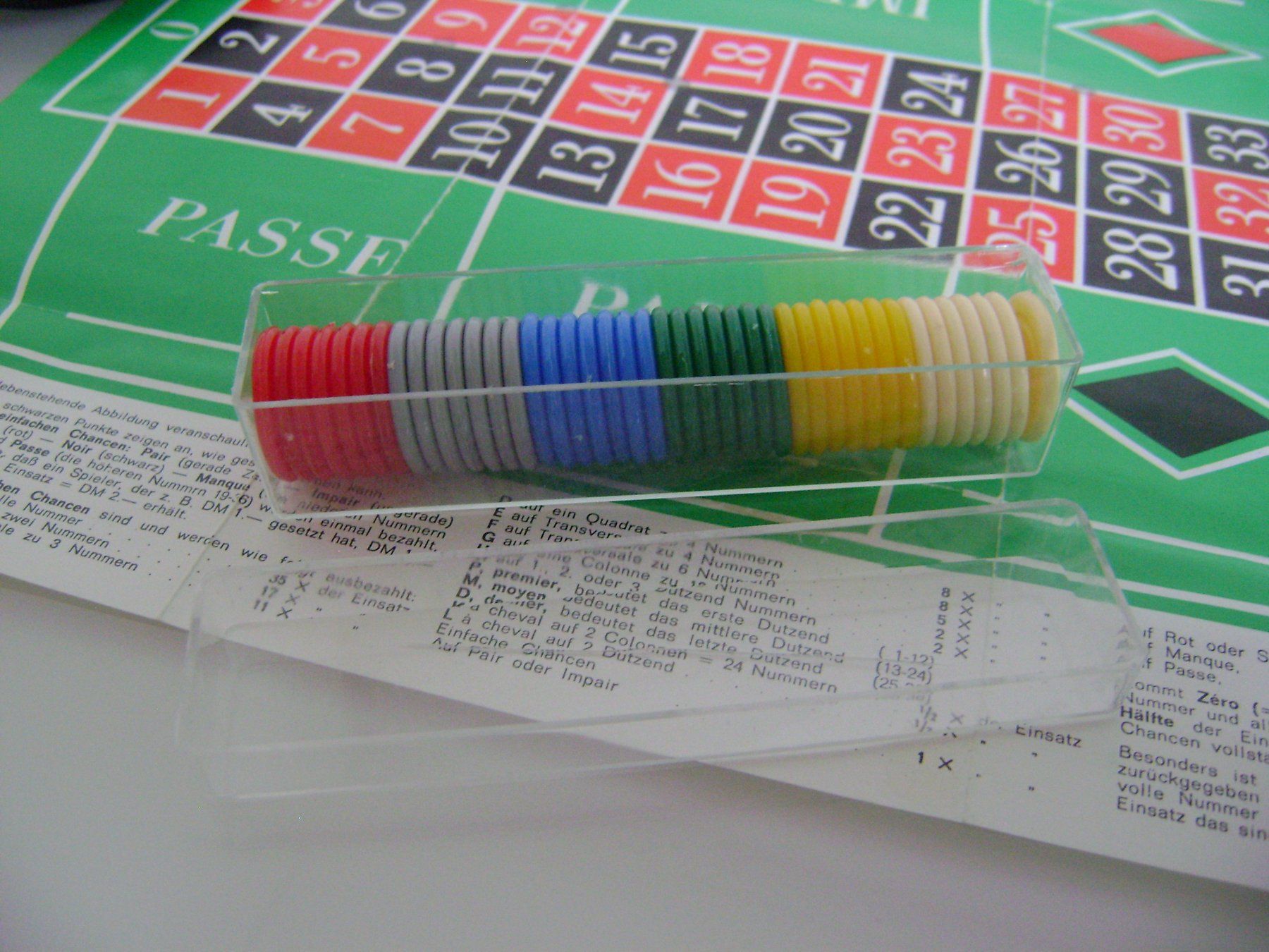 Giochi: Mini Roulette-Spiel mit Anleitung und Jetons – Usato da Wil SG venduto da Pascal_V 3