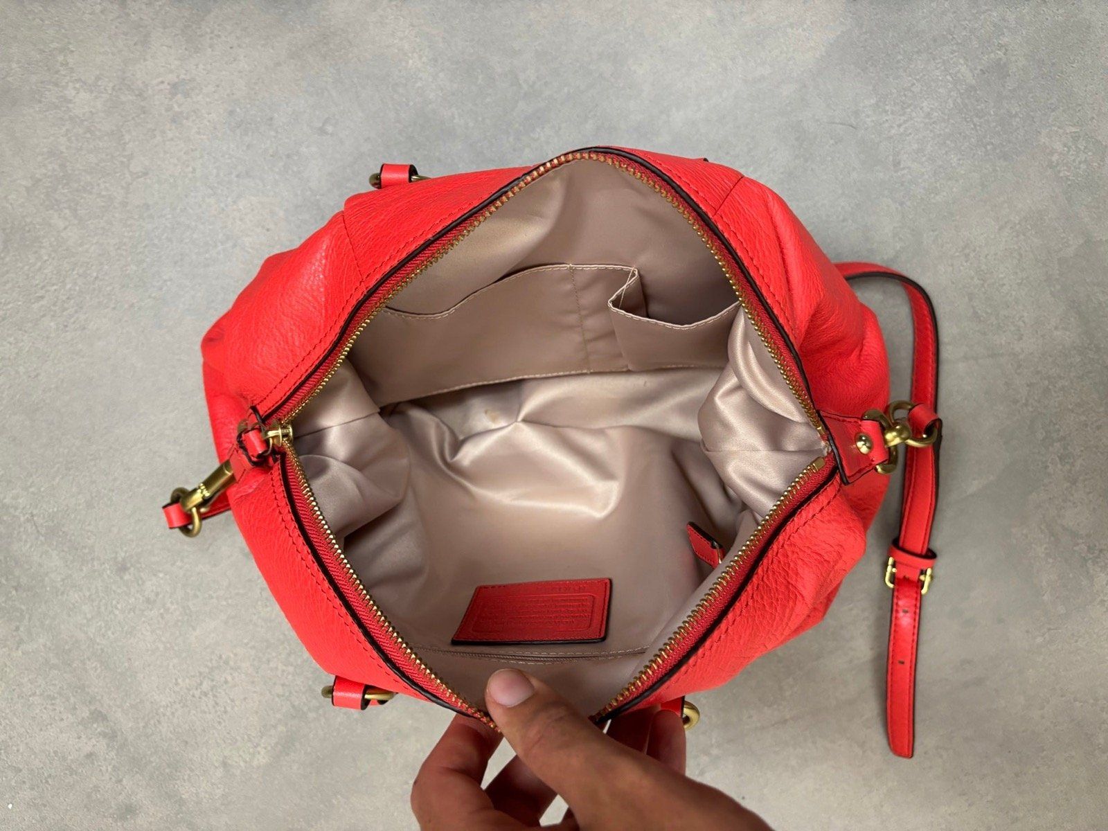 Coach Borse da donna: Coach Leather 2-Way Bag – Usato da Tägerwilen venduto da Akh.Boutique 6