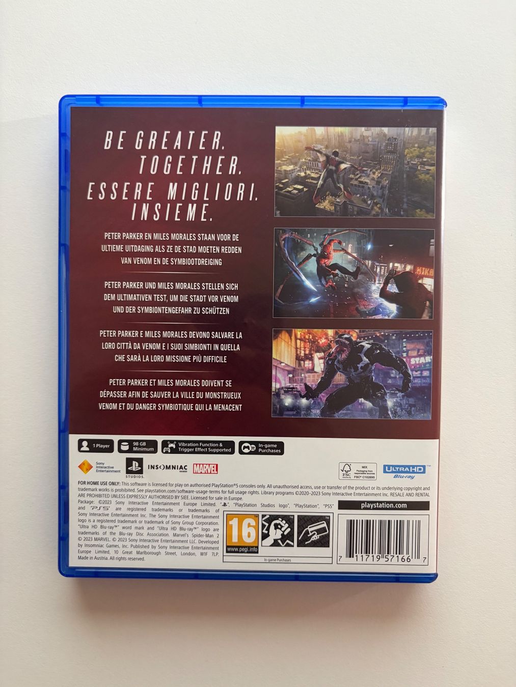 Sony Giochi: PS5 Spider-Man 2 – Usato da Reinach BL venduto da DreamerVibe 1