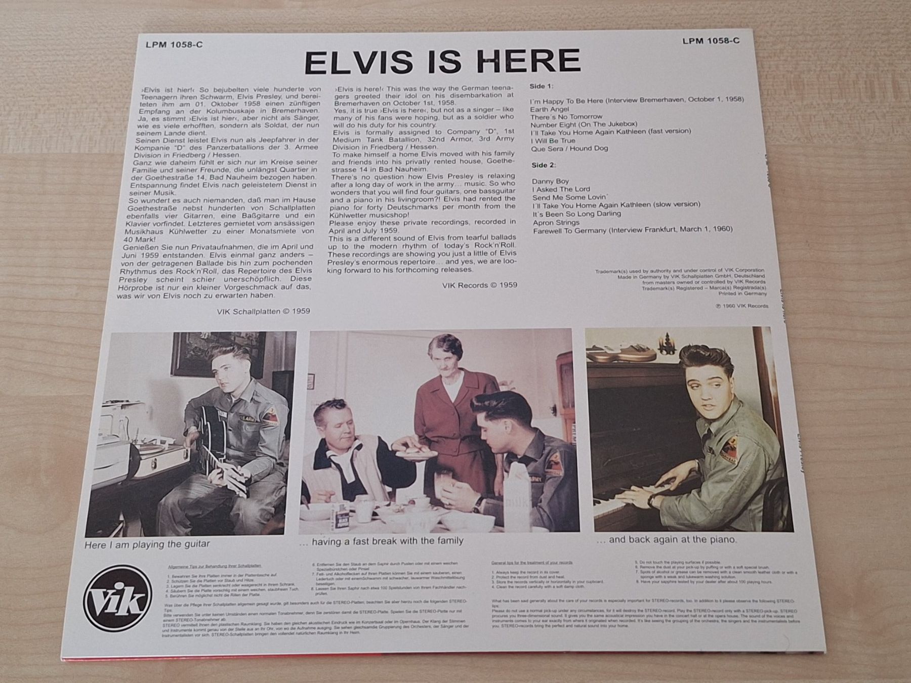Schallplatten: Elvis Presley Is Here EP – Neu (gemäss Beschreibung) aus Uerschhausen von Burton77 1