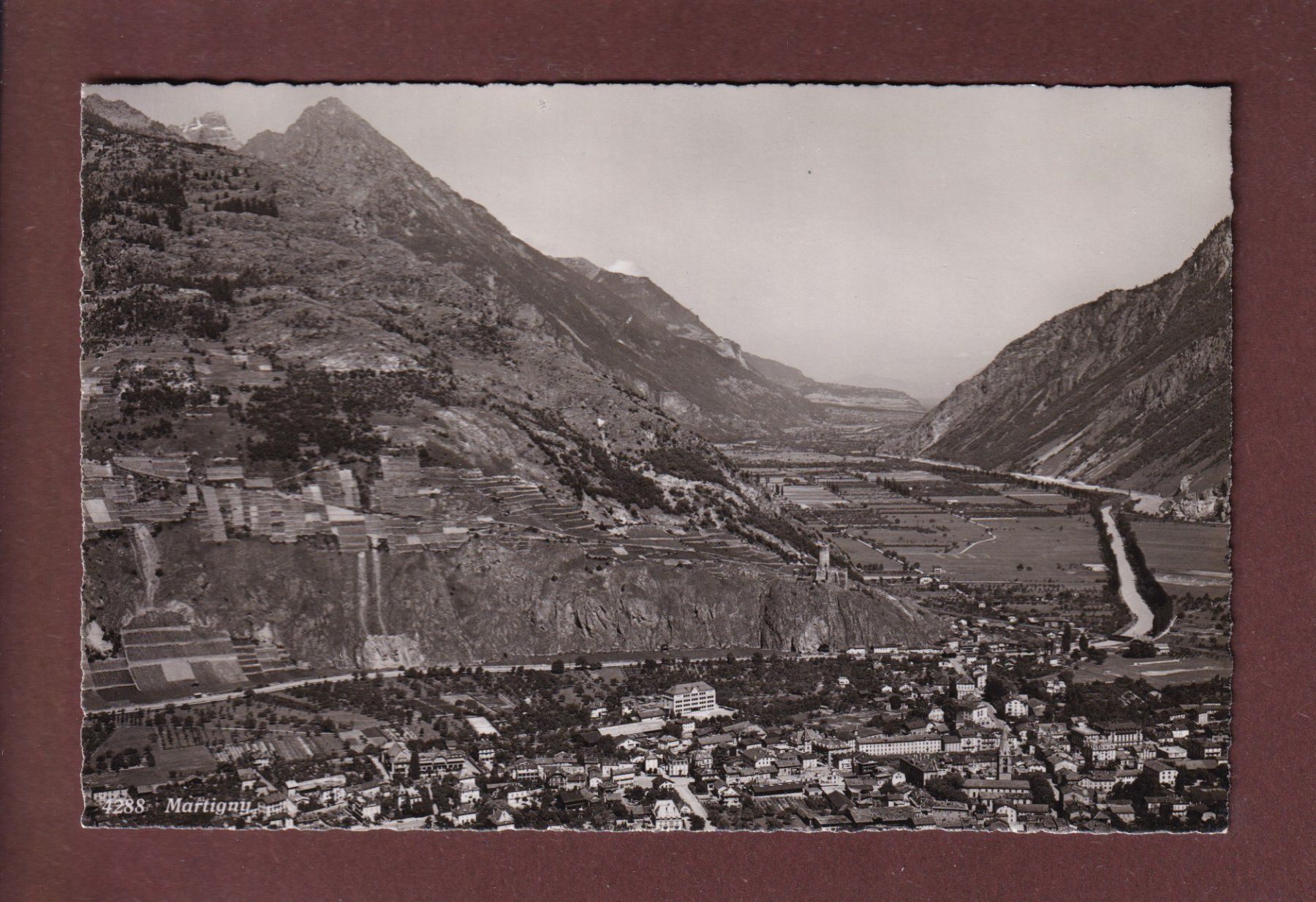 Ansichtskarten: MARTIGNY – Gebraucht aus Pully von nicecards